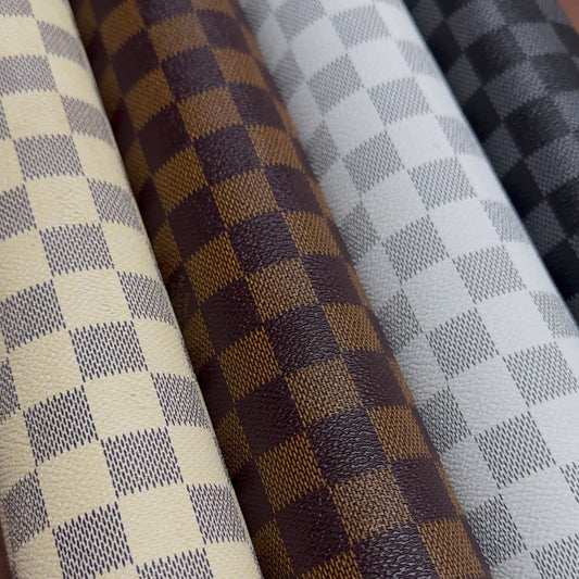 CHECKERED LEATHER